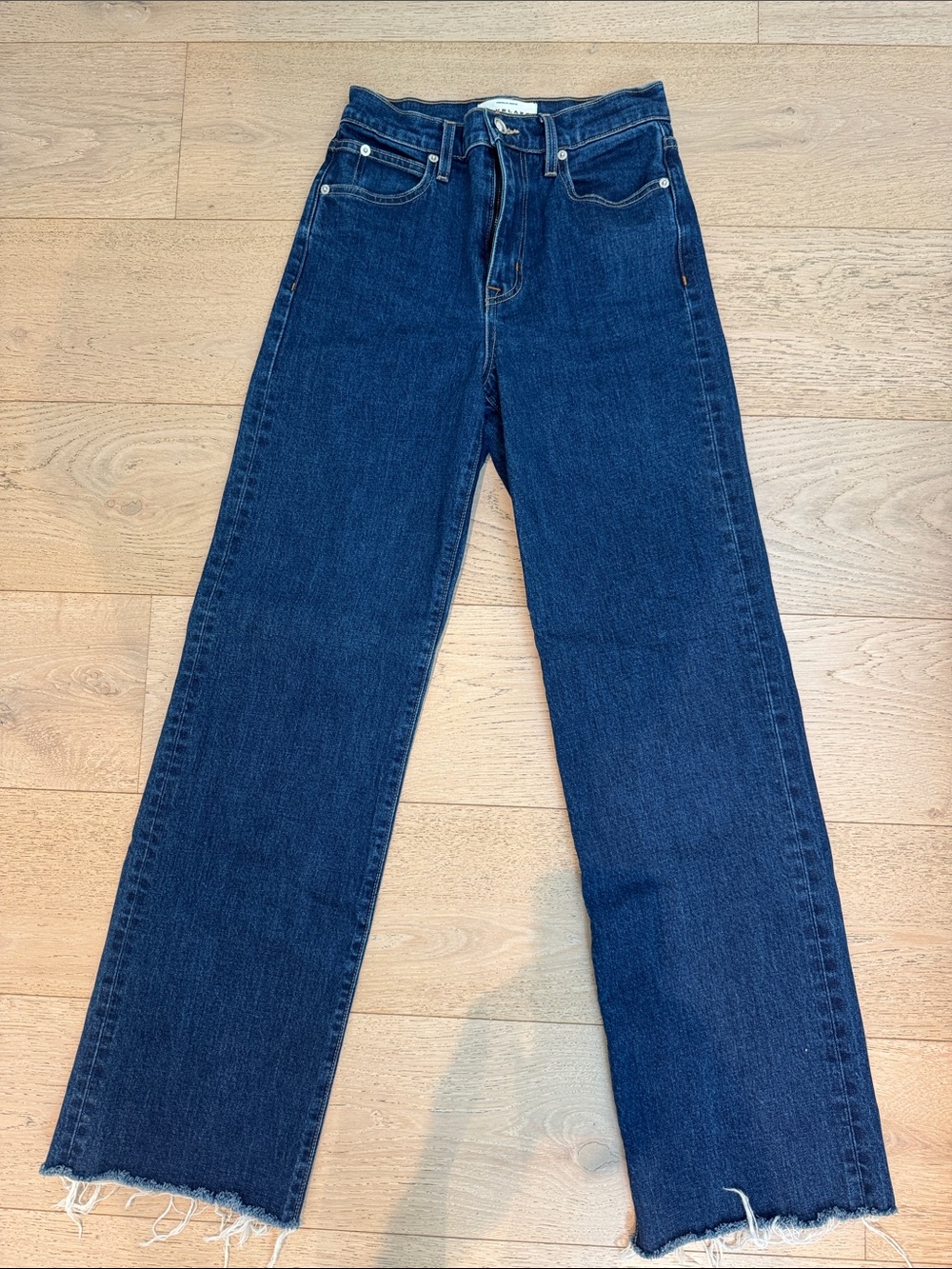 SLVRLAKE Dark Blue Straight Leg Jeans